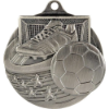 Power Strike Football Medal Antique Silver 70mm