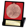 Iconic Football Medal & Box Bronze 55mm
