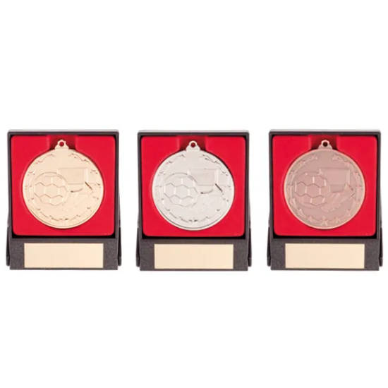 Starboot Economy Football Medal & Box