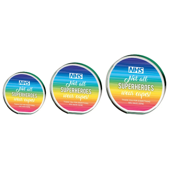 Utopia Jade Circle Glass Award