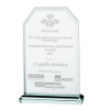 Executive Jade Glass Award 145mm (8mm Width)