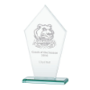Victory Jade Glass Award 215mm  (8mm Thick)