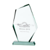 Discovery Jade Glass Award 240mm (19mm Width)