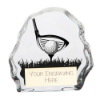 Mystique Golf Glass Award 90mm