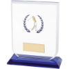 Gladiator Male Golf Glass Award 120mm   (10mm Width)