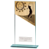 Mustang Longest Drive Jade Glass Award 180mm
