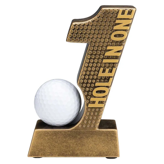 Shock Hole in One Resin Award 130mm