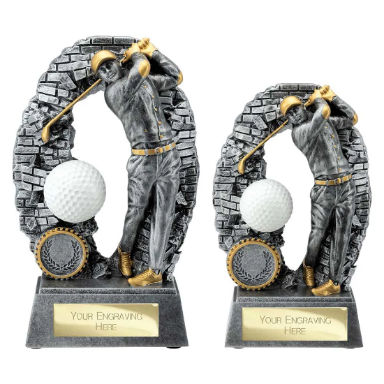 Blast Out Golf Male Resin Award