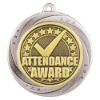 Superstar Attendance Medal Silver 60mm