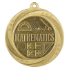 Superstar Maths Medal Gold 60mm