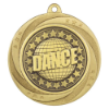 Superstar Dance Medal Gold 60mm