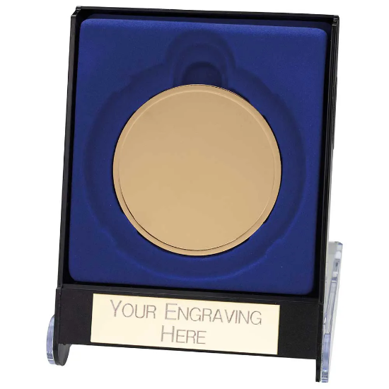 Ovation Matrix Medallion & Box Antique Gold 105mm