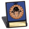 Cascade Stars Football Medal & Box Bronze 50mm