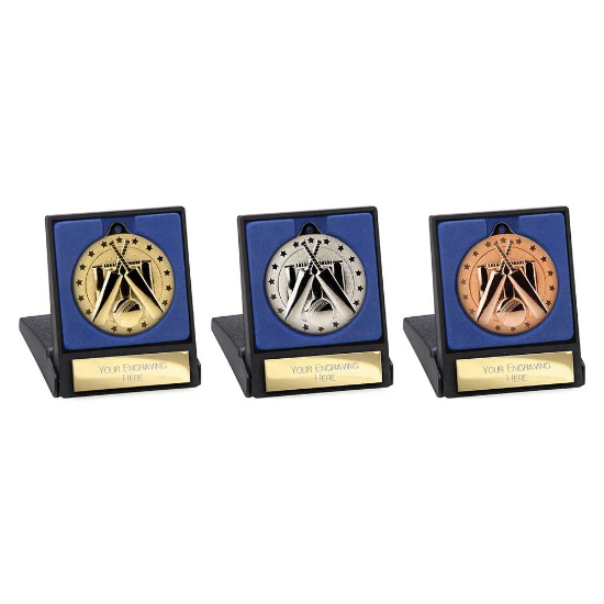 Cascade Stars Cricket Medal & Box