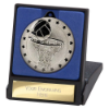 Cascade Stars Netball Medal & Box Silver 50mm