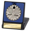 Cascade Stars Tennis Medal & Box Silver 50mm