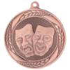Typhoon Drama Medal Antique Bronze 55mm