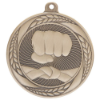Typhoon Martial Arts Medal Antique Gold 55mm
