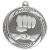 Typhoon Martial Arts Medal Antique Silver 55mm
