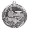 Typhoon Swimming Medal Antique Silver 55mm