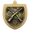 Cobra Clay Pigeon Shooting Shield Medal Gold 75mm