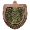 Cobra Multi-Sport Shield Medal Bronze 75mm
