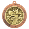 Superstar Karaoke  Medal Bronze 60mm