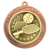 Superstar Pickleball Medal Bronze 60mm