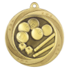 Superstar Pool Medal Gold 60mm