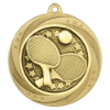 Superstar Table Tennis Medal Gold 60mm