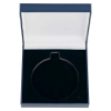 Classic Leatherette Medal Box Blue for 50mm medal 85x85x25mm