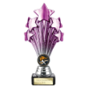 5 Star Trophy Purple and Silver 190mm