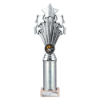 5 Star Multisport Tube Trophy Silver 290mm