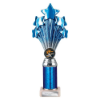 5 Star Multisport Tube Trophy Blue & Silver 265mm