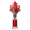 5 Star Multisport Tube Trophy Red and Silver 265mm
