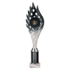 Wildfire Multisport Tube Trophy Black & Silver 340mm