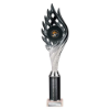Wildfire Multisport Tube Trophy Black & Silver 365mm