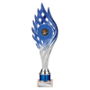 Wildfire Multisport Tube Trophy Blue & Silver 290mm