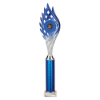 Wildfire Multisport Tube Trophy Blue & Silver 440mm