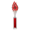 Wildfire Multisport Tube Trophy Red and Silver 440mm