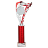 Frenzy Multisport Tube Trophy Silver & Red 315mm
