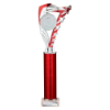 Frenzy Multisport Tube Trophy Silver & Red 365mm