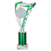 Frenzy Multisport Tube Trophy Silver & Green 265mm