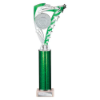 Frenzy Multisport Tube Trophy Silver & Green 340mm