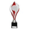 Volcano Trophy Silver & Red 260mm