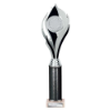 Volcano Multisport Tube Trophy Silver & Black 360mm
