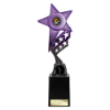 Innov8 Star Plastic Trophy Purple & Black. 275mm