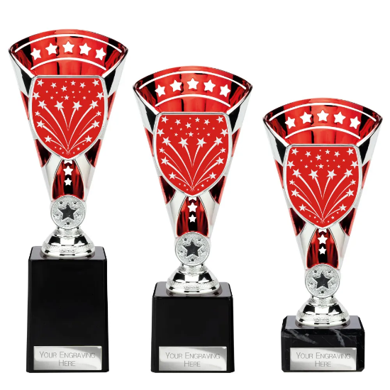 Cobra Star Multisport Cup Silver & Red