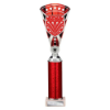 Cobra Star Multisport Tube Trophy Silver & Red 330mm