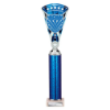 Cobra Star Multisport Tube Trophy Silver & Blue 380mm